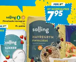 Bilka Salling Havregryn (finvalsede) tilbud