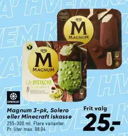 Bilka Magnum / ispakketer tilbud