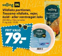 Bilka Vildlaks portioner tilbud