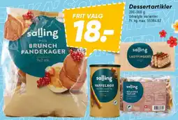 Bilka Brunch pandekager / vaffelprodukter tilbud
