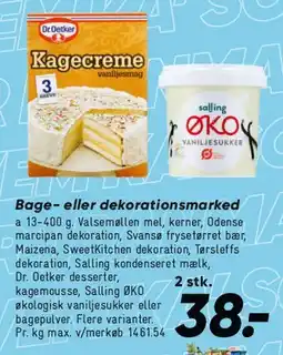 Bilka Kagecreme / bage- og dekorationstilbehør tilbud
