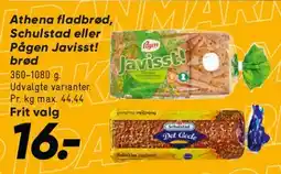 Bilka Athena fladbrød / Schulstad / Pågen tilbud