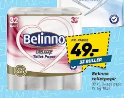 Bilka Belinno Deluxe Toilet Paper tilbud