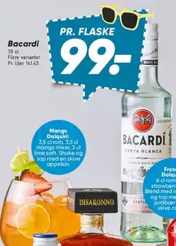 Bilka Bacardi Carta Blanca tilbud