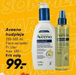 Bilka Aveeno hudolie tilbud