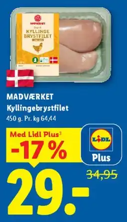 Lidl Kyllingebrystfilet tilbud