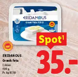 Lidl Græsk feta (i skiver) tilbud