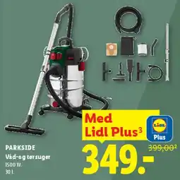 Lidl PARKSIDE Våd- og tør­suger tilbud