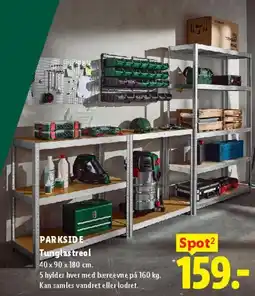 Lidl PARKSIDE Tung reol tilbud