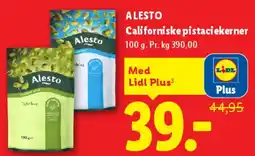 Lidl ALESTO Californiske pistacienkerner tilbud