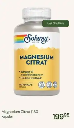 Helsam Magnesium Citrat tilbud