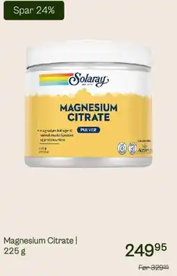 Helsam Magnesium Citrate (225 g) tilbud