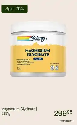 Helsam Magnesium Glycinate (267 g) tilbud
