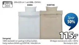JYSK Sengetøj (DANA, DORTHE) tilbud