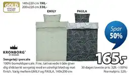 JYSK Sengetøj (EMILY, PAULA) tilbud