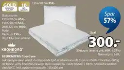 JYSK KRONBORG fiberdyne tilbud