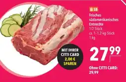 Citti Frisches südamerikanisches Entrecôte tilbud