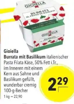 Citti Gioiella Burrata mit Basilikum tilbud