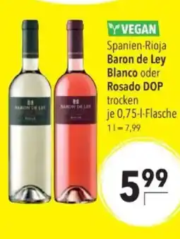 Citti Spanien-rioja baron de ley blanco oder rosado dop tilbud