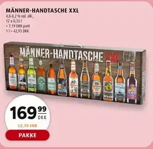 MÄNNER-HANDTASCHE XXL