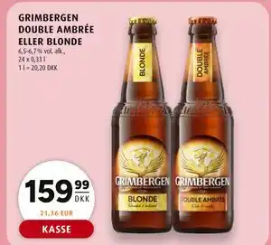 GRIMBERGEN DOUBLE AMBRÉE ELLER BLONDE