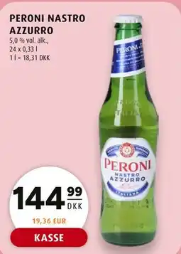 Scandinavian Park PERONI NASTRO AZZURRO tilbud