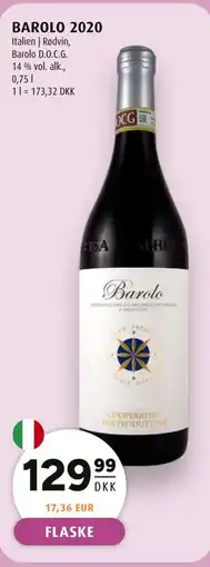 Scandinavian Park BAROLO 2020 tilbud