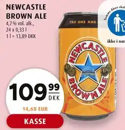 Scandinavian Park NEWCASTLE BROWN ALE tilbud
