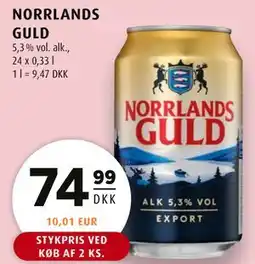 Scandinavian Park NORRLANDS GULD tilbud