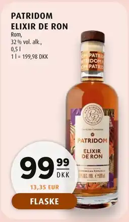 Scandinavian Park PATRIDOM ELIXIR DE RON tilbud