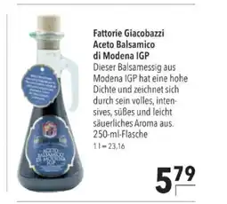 Citti Fattorie Giacobazzi Aceto Balsamico di Modena IGP tilbud
