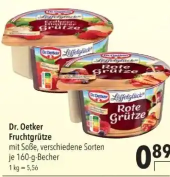 Citti Dr Oetker Fruchtgrütze tilbud