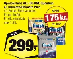 Calle Opvasketabs ALL-IN-ONE Quantum el. Ultimate/Ultimate Plus tilbud