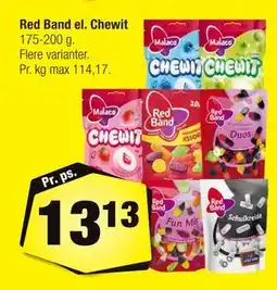 Calle Red Band el. Chewit tilbud