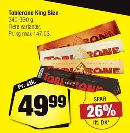 Calle Toblerone King Size tilbud