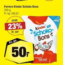Calle Ferrero Kinder Schoko Bons tilbud