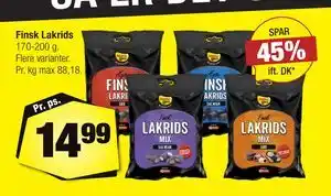 Calle Finsk Lakrids tilbud