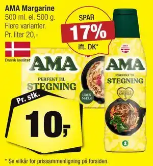 Calle AMA Margarine tilbud