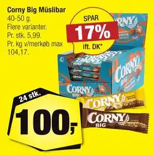 Calle Corny Big Müslibar tilbud