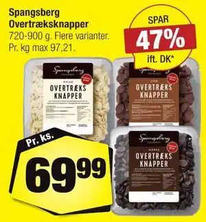 Calle Spangsberg Overtræksknapper tilbud