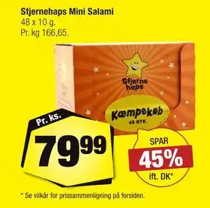 Calle Stjernehaps Mini Salami tilbud
