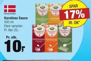 Calle Karolines Sauce tilbud