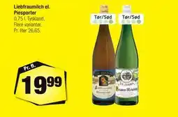 Calle Liebfraumilch el. Piesporter tilbud