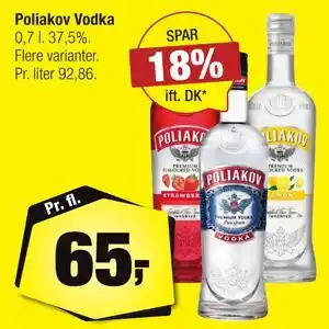 Calle Poliakov Vodka tilbud