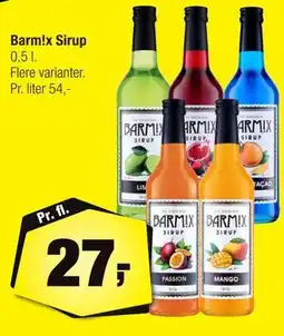Calle Barm!x Sirup tilbud
