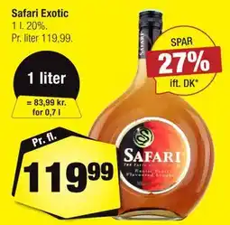 Calle Safari Exotic tilbud