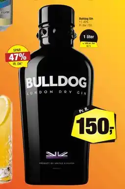 Calle Bulldog Gin tilbud