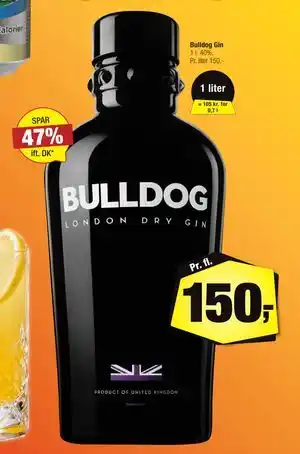 Calle Bulldog Gin tilbud