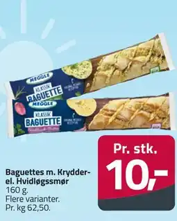 Fleggaard Baguettes m. Krydder- el. Hvidløgssmør tilbud