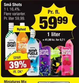 Calle Små Shots tilbud